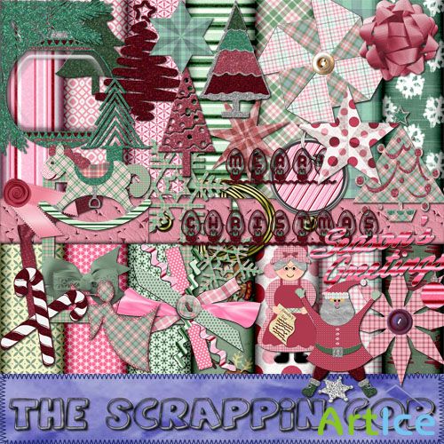 Scrap - Worldwide Christmas PNG and JPG Files