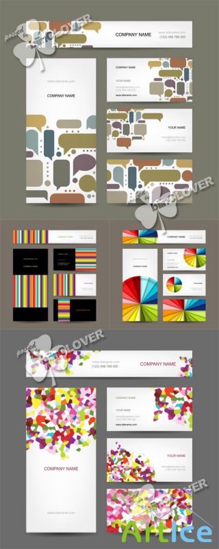 Business identity set 0569