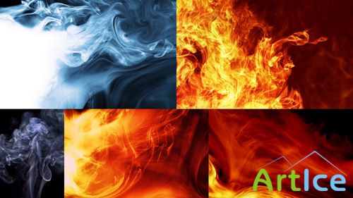 Fire and Smoke HQ Textures JPG Files