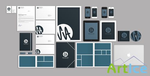 Sva Branding Identity Mockup PSD