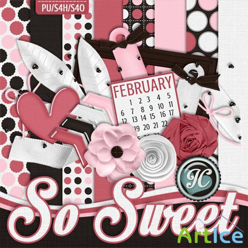 Scrap - So Sweet JPG and PNG Files