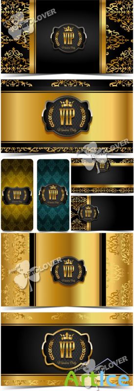 VIP cards design 0543