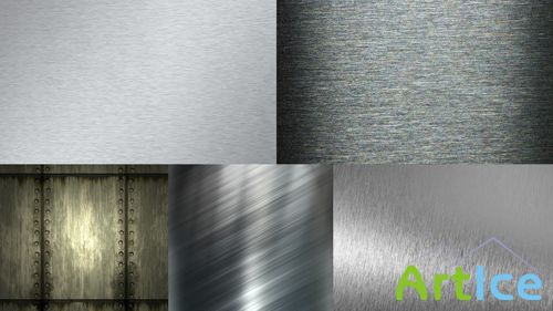 Five Metallic Textures HQ JPG Files