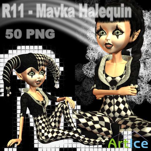 Mavka Halequin PNG FIles