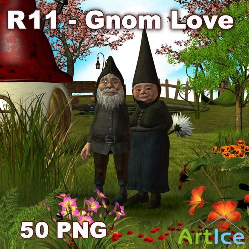 Gnom Love PNG FIles