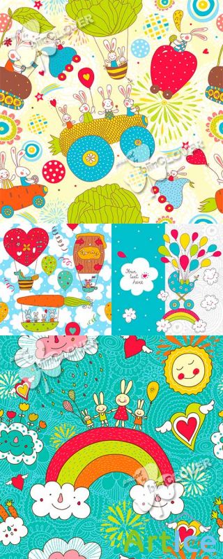 Children's seamless pattern 0575