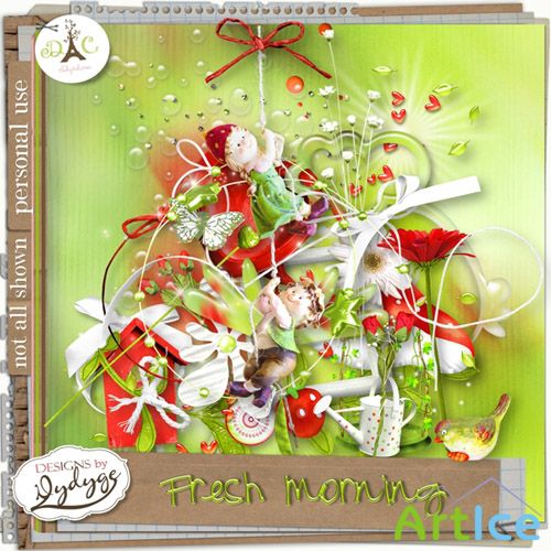 Scrap - Fresh Morning PNG and JPG Files