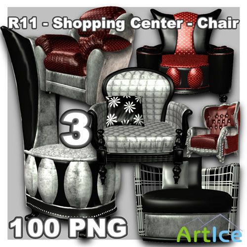 Shopping Center - Chair 3 PNG Files