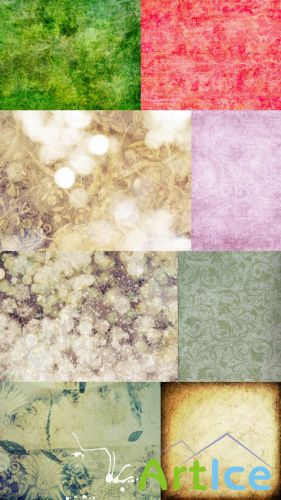 Eight Textures Antique JPG Files