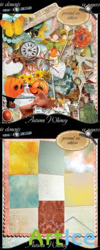 Scrap - Autumn Whimsy PNG and JPG Files