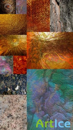 Set of Diverse Textures 3 JPG Files