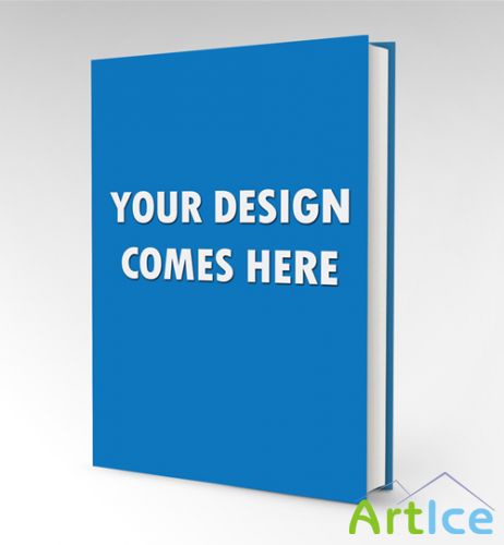 Book Mock-up Template PSD