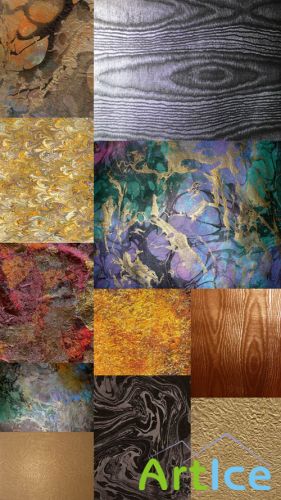 Set of Diverse Textures 5 JPG Files