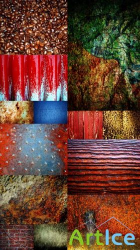 Set of Diverse Textures 6 JPG Files