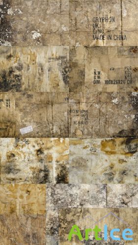 11 Old Dirty Cardboard Textures JPG Files