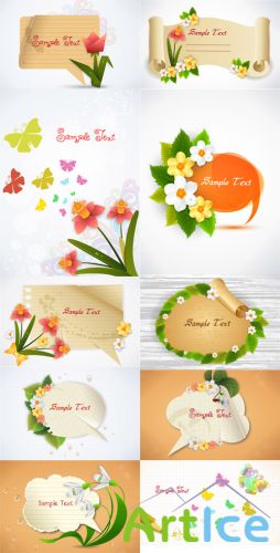 10 Spring Vector Illustrations Volume 3