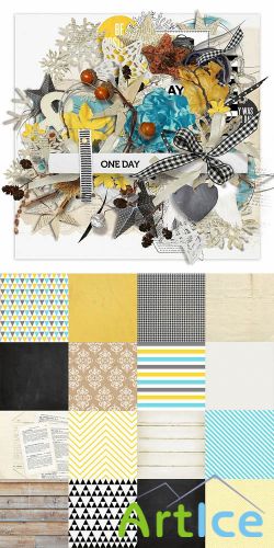 Scrap - One Day PNG and JPG Files