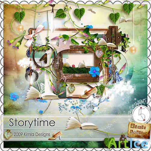 Scrap - Storytime Kit PNG and JPG Files