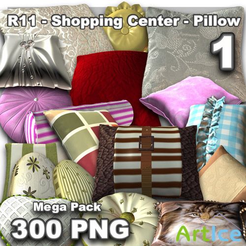 Shopping Center - Pillow PNG Files