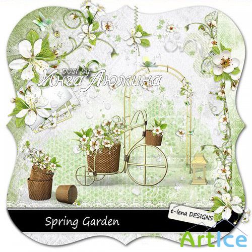 Scrap - Spring Garden PNG and JPG Files