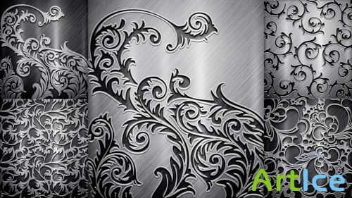 Excellent Metal Patterned Textures HQ JPG