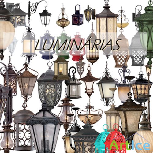 Scrap - Luminarias PNG and JPG Files