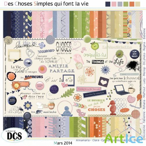 Scrap - Des Choses Simples qui Font la Vie PNG and JPG Files