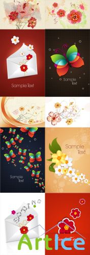 10 Spring Vector Illustrations Volume 5