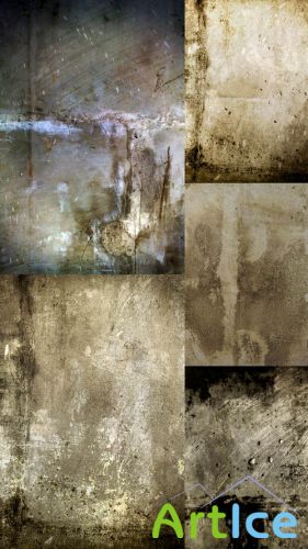 5 Grungy Textures JPG Files