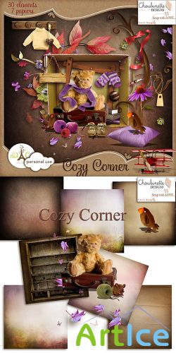 Scrap - Cozy Corner PNG and JPG Files