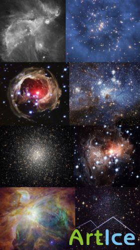 Galactic Textures JPG Files