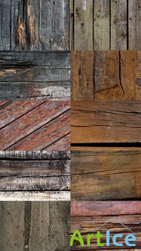 Texture in the form of dried-out old boards