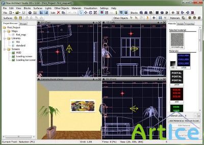 Flow Architect Studio 3D 1.8.6 Build 3.4.2014.1 Final(2014/ENG)