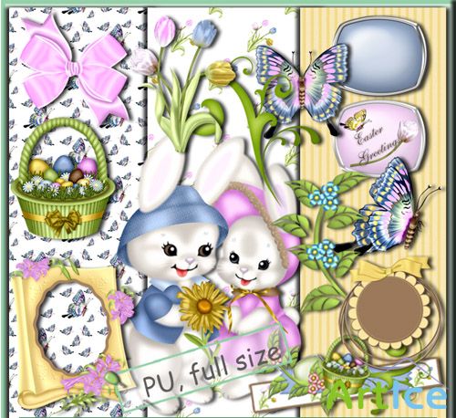 Scrap - Spring Hop PNG and JPG Files