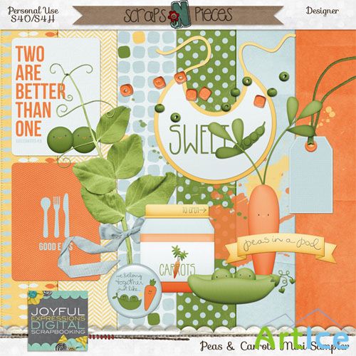 Scrap - Peas and Carrots Kit