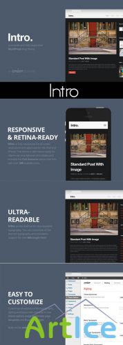 Intro WordPress Theme