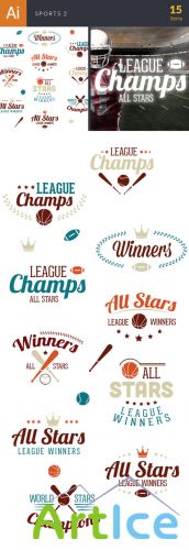 Sports Vector Elements Set 2