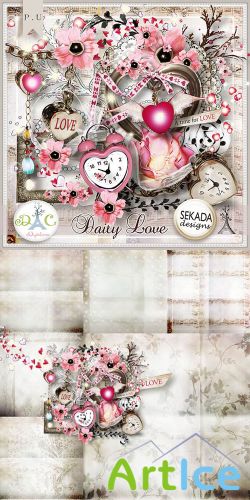 Scrap - Daily Love PNG and JPG Files