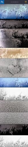 Ice Background Textures Set 1