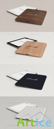 Ipad Mock Up Template Set 2 PSD