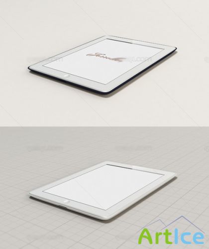 Ipad Mock Up Template Set PSD