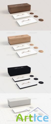 Stationery Mock up Template PSD