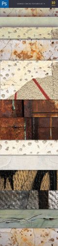 Grunge Cracks Background Textures Set 4