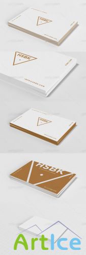 Business Card Mock Up Set 3 PSD