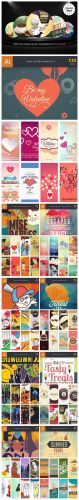 600 Top-Quality Vector Illustrations Bundle - InkyDeals