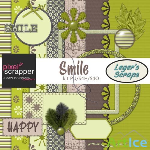 Scrap - SMile PNG and JPG