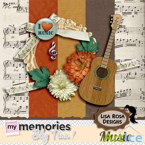 Scrap - Music JPG and PNG Set 2