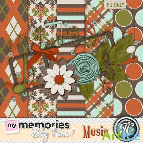 Scrap - Music JPG and PNG Set 3