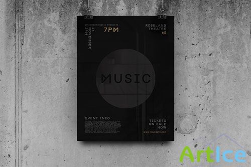 CreativeMarket - Trance Concert - Flyer Template