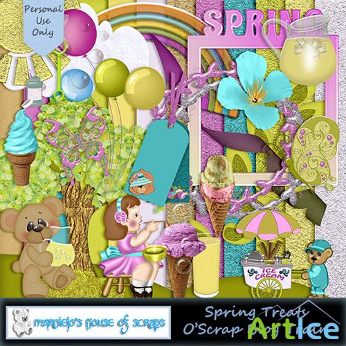 Scrap - Spring Treats PNG and JPG